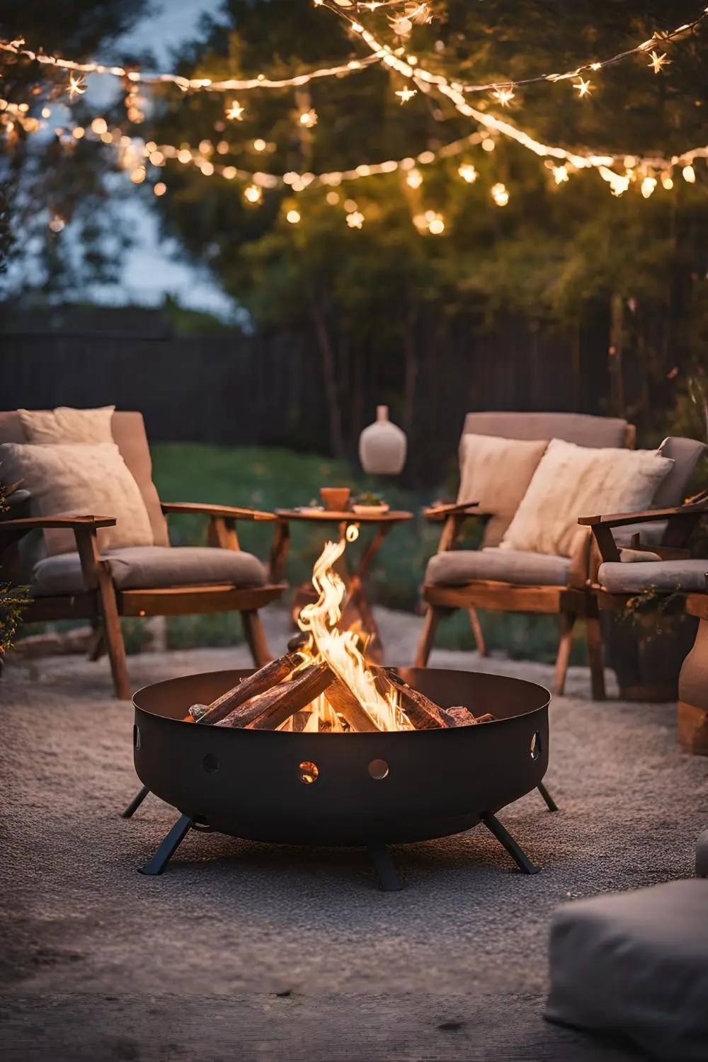 Portable Metal Firepit