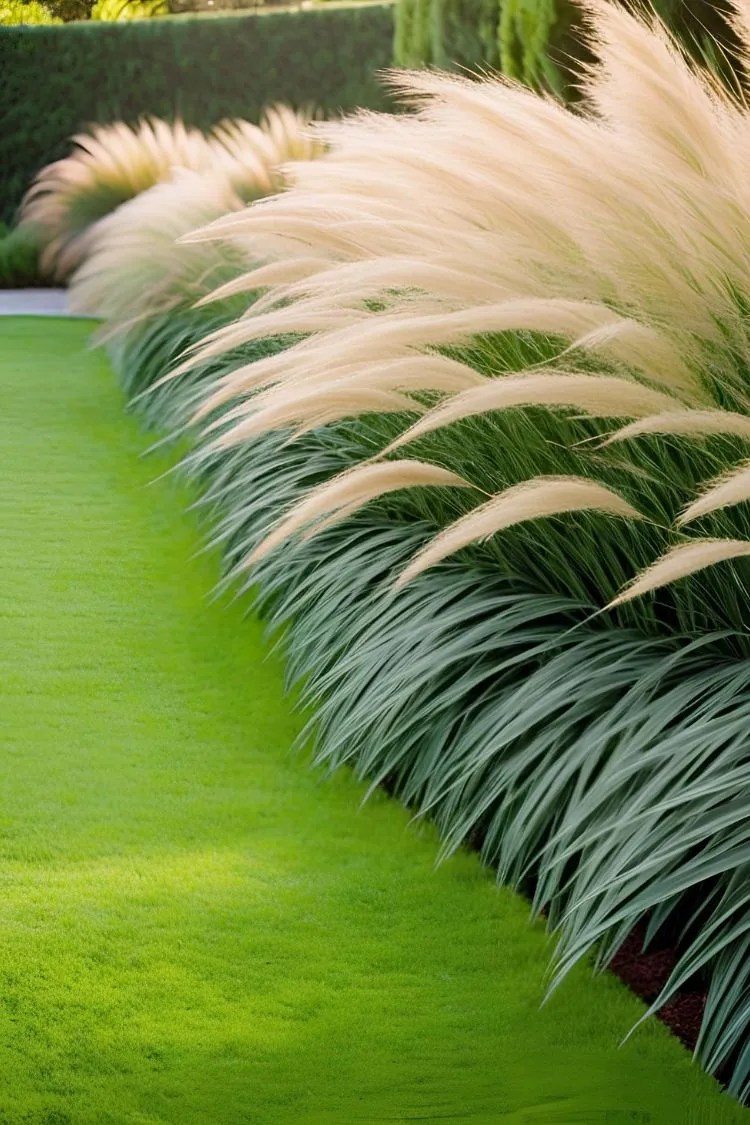 Ornamental Grass Border