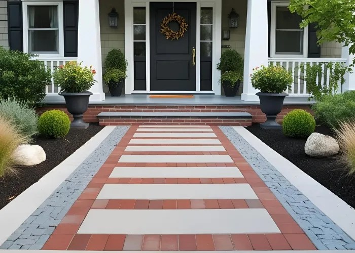 Front Sidewalk Ideas