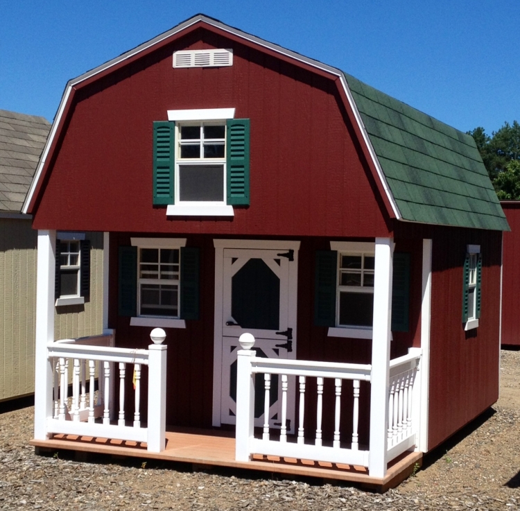 Barn Playhouse Plants and Things