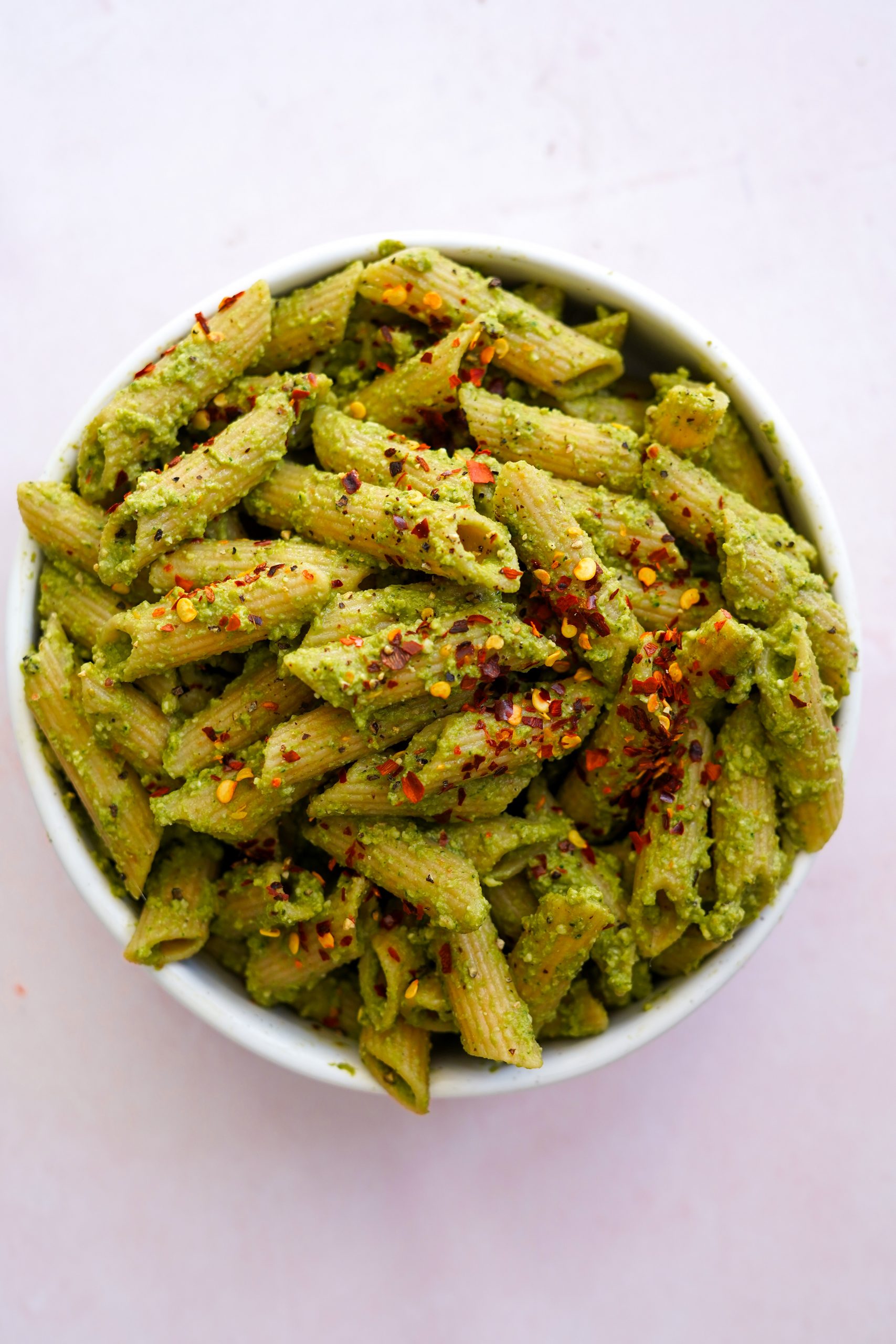 Vegan Pesto Pasta Recipe (OilFree, WFPB) PlantYou
