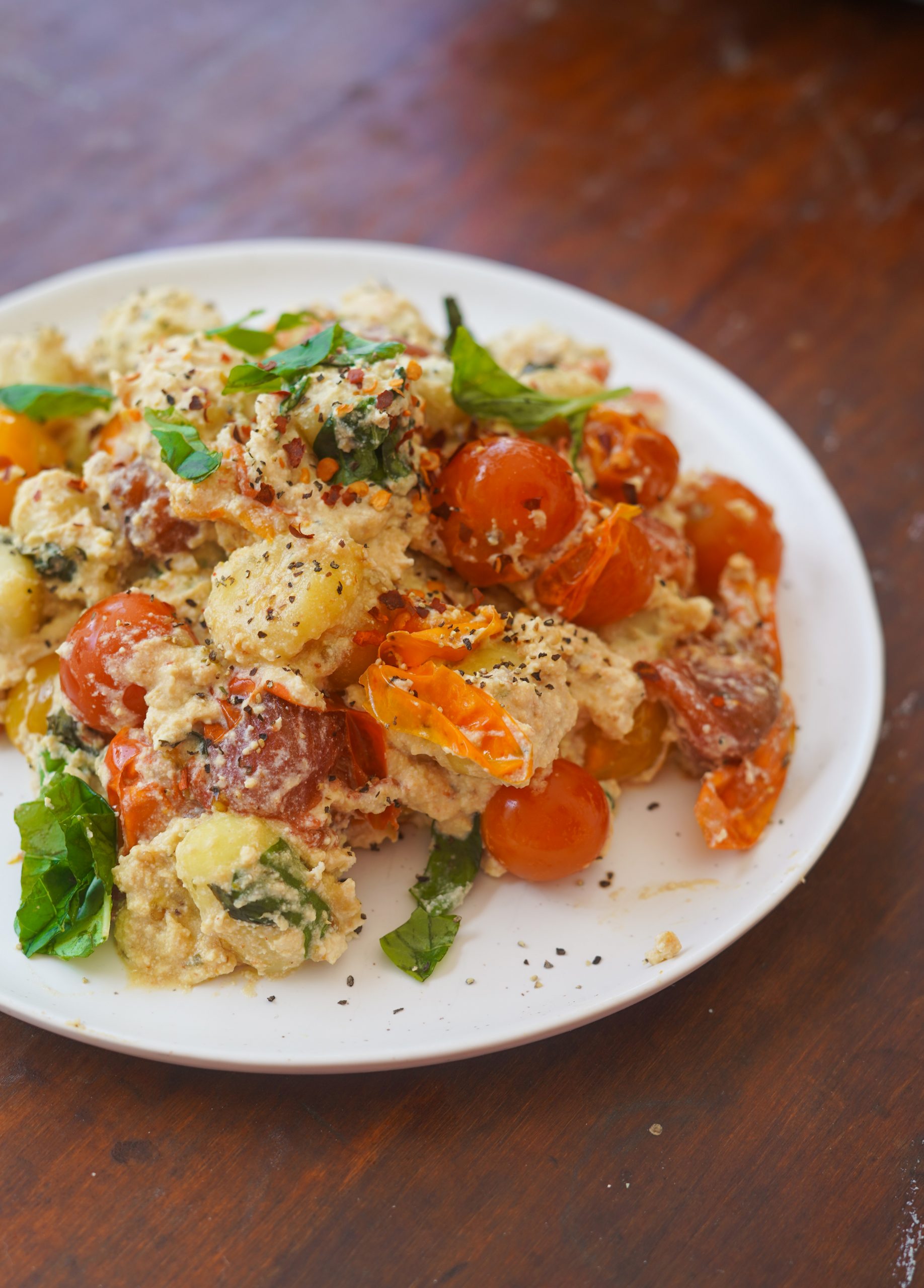 Vegan Baked Feta Gnocchi PlantYou