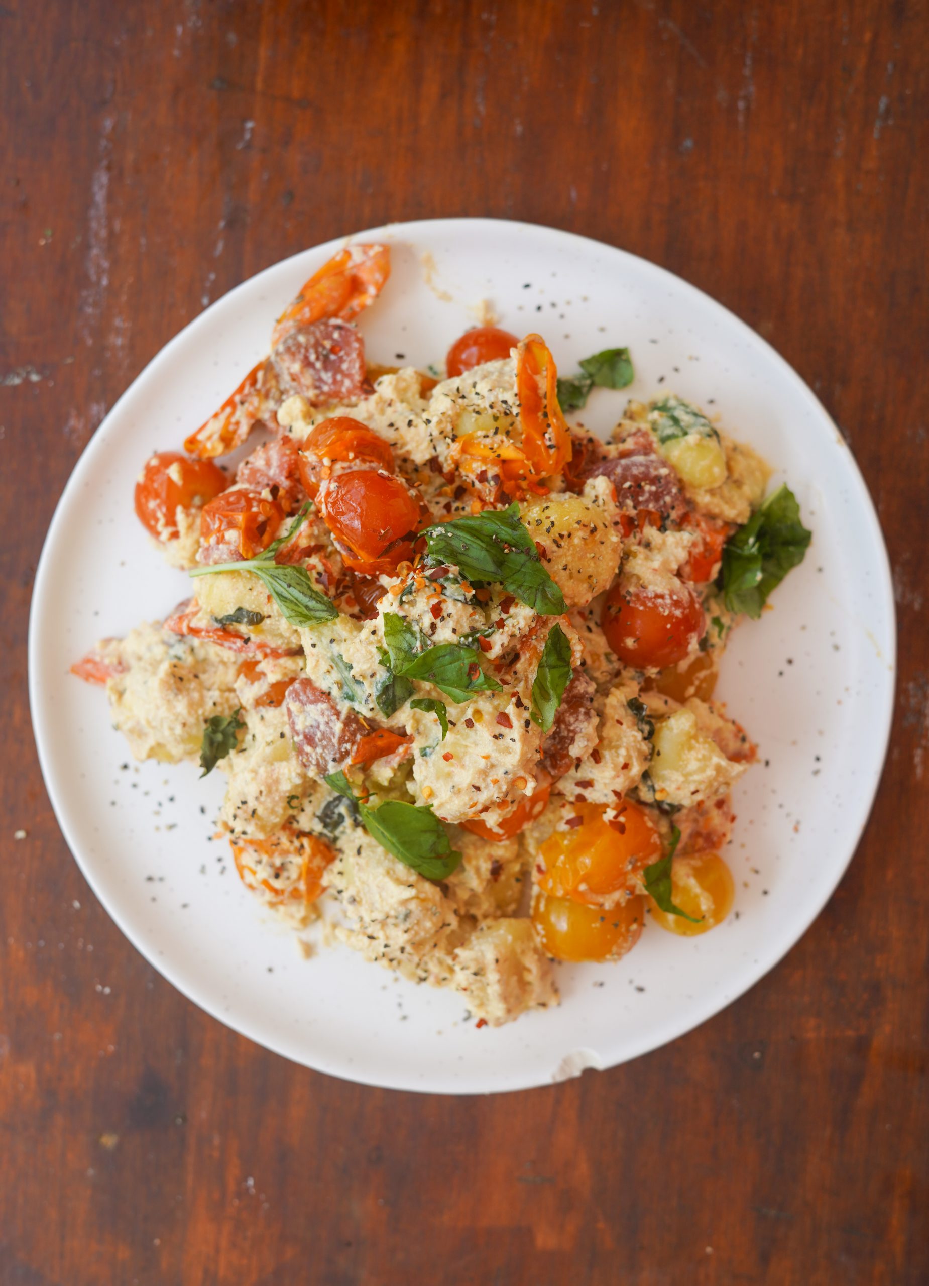 Vegan Baked Feta Gnocchi PlantYou