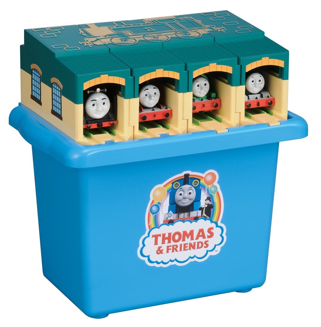 【プラレール】きかんしゃトーマス たためるトーマス機関庫の詳細・価格比較 プラデビ！
