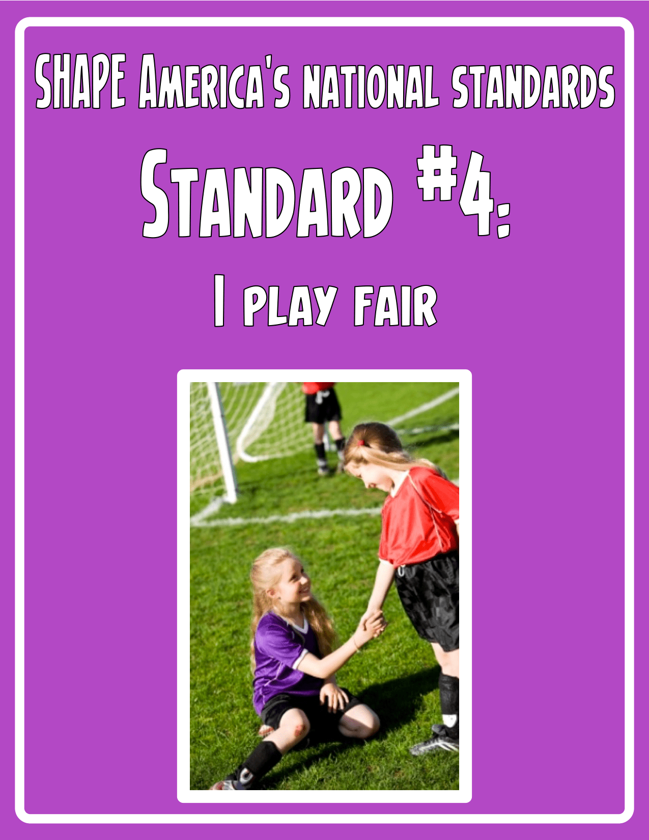 Kid Friendly National Standards Posters