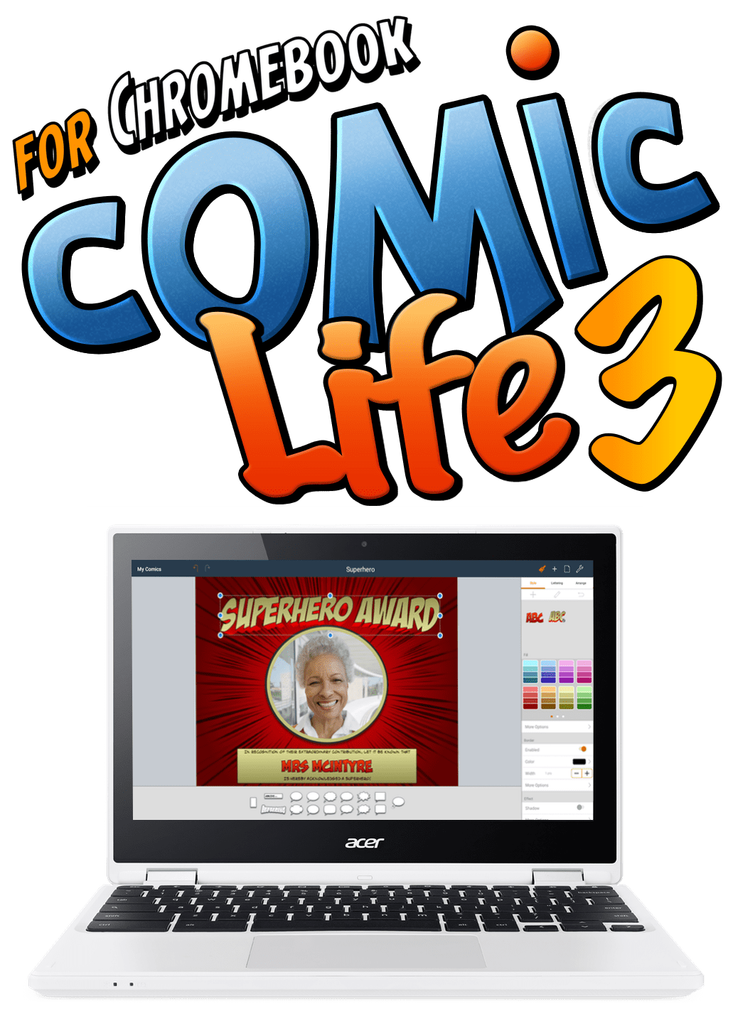 Introducing Comic Life 3 for Chromebook