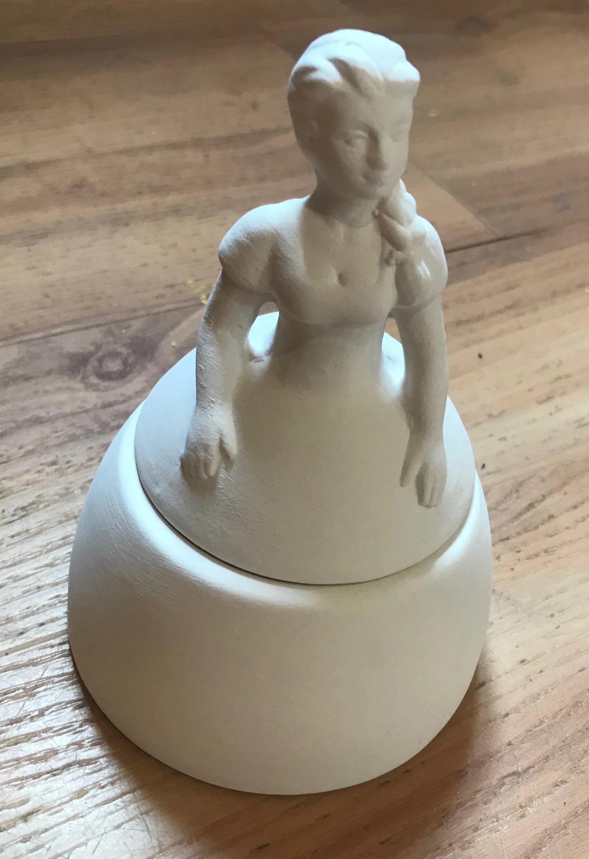 Plaster Palace Pottery | Princess Box | Larchmont NY | Plaster Palace