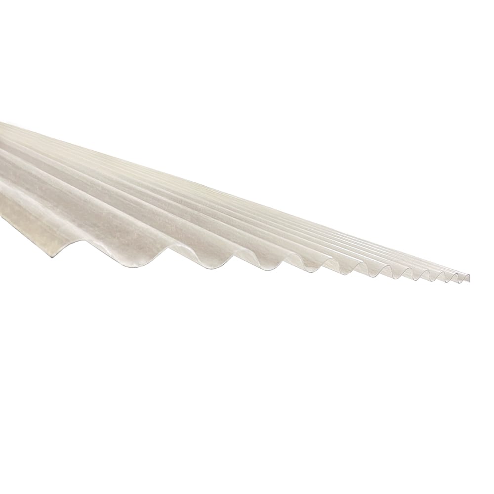 Plasttak Sinus 76/18 profil (inkl. skruv och tätband) Plastexperten.se