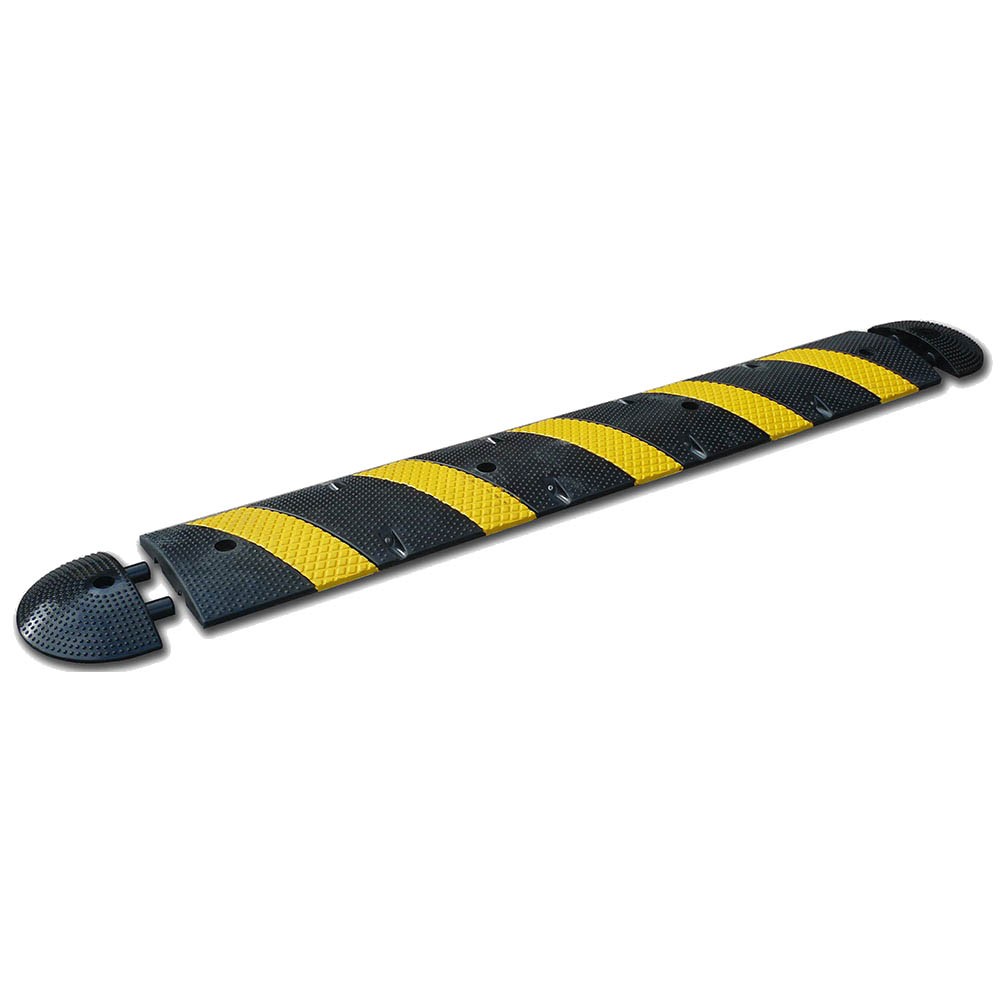 Rubber Speed Bumps for Sale Black and Yellow Speed Bump
