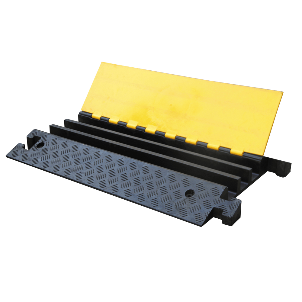 3Channel Cable Protector Wire Cable and Hose Protector