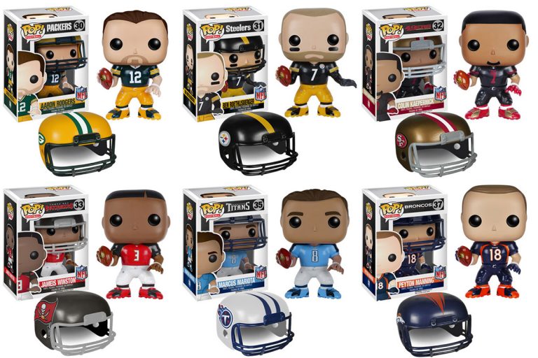 Funko’s 2015 Pop! NFL Series Plastic and Plush