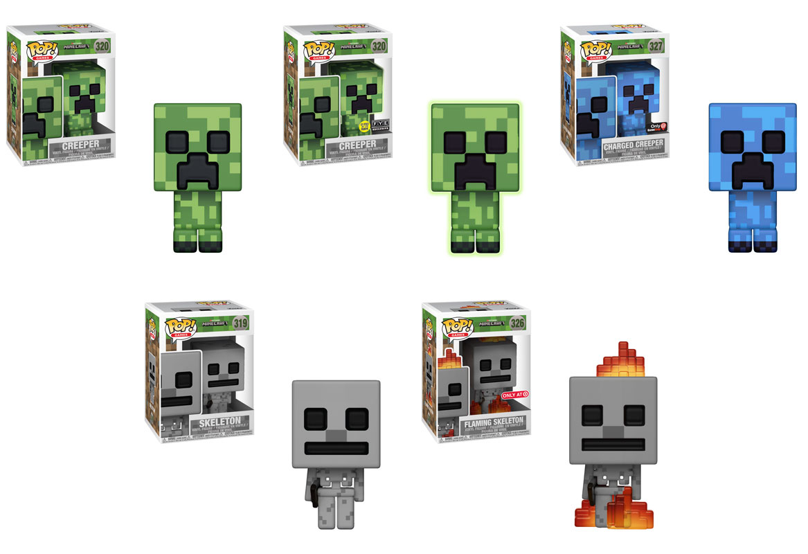 Pop! Games Minecraft Plastic and Plush