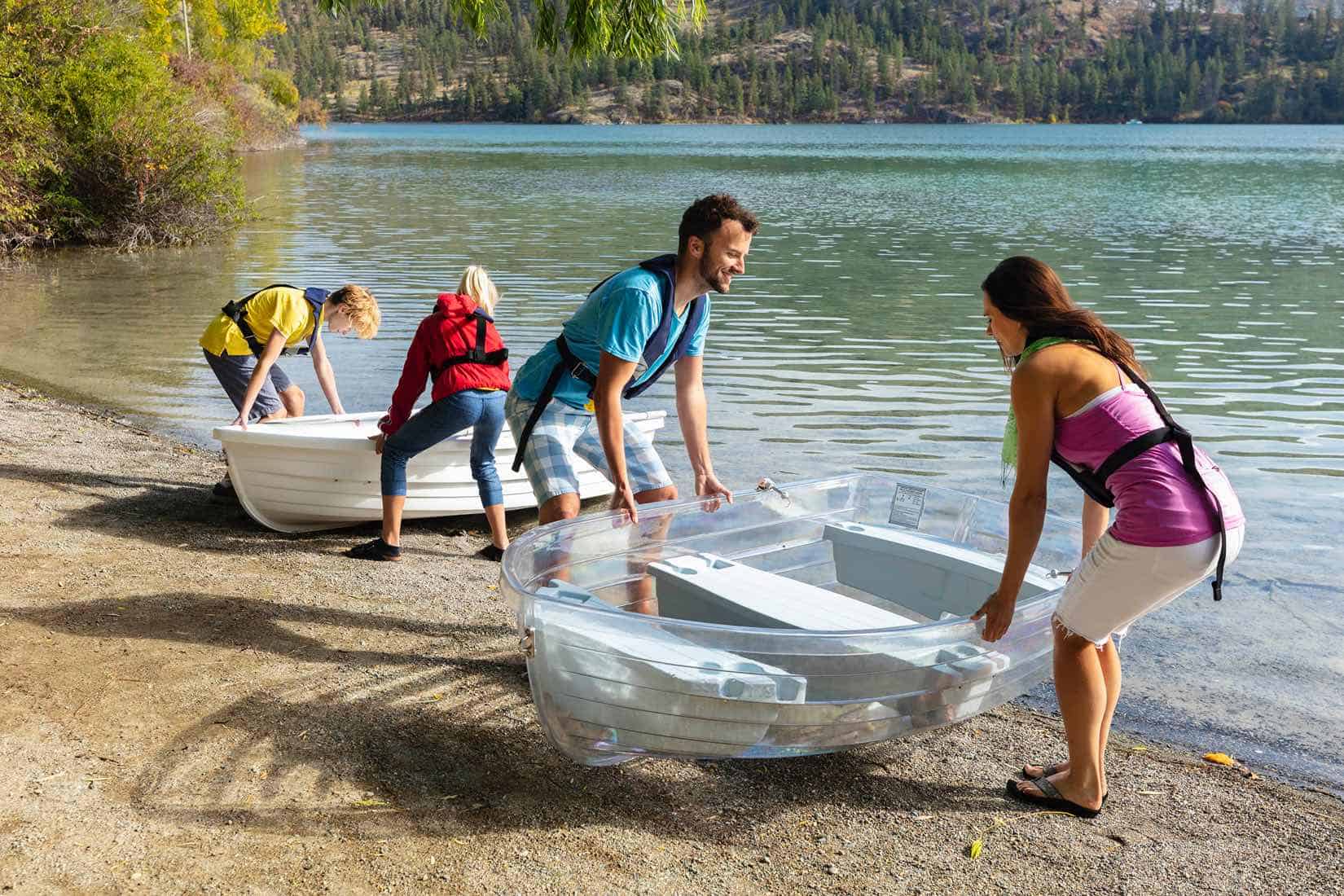 Small Plastic Boat Canada & USA Backwater Boats