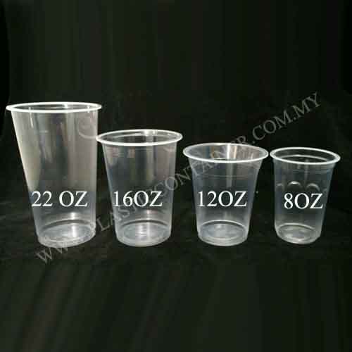 Plastic cup , pet clear cup , sipper lid Syarikat Perniagaan Wakim