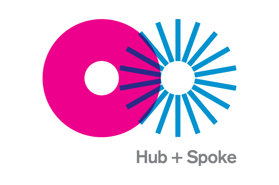 Hub + Spoke plastic crayons