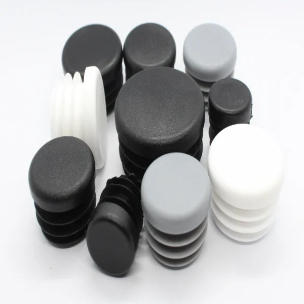 Shop Round Plastic End Caps for Tubes & Profiles No Minimum Order