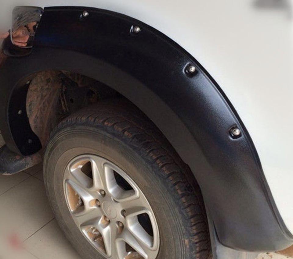 Ford Ranger T6 Plastic Fender Flares Plastic Fender Flares