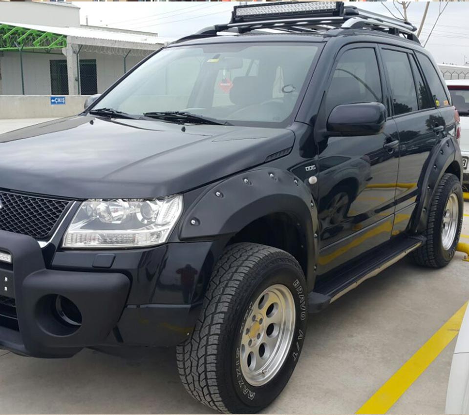 Suzuki Grand Vitara 4 (0615) Plastic Fender Flares Plastic Fender Flares