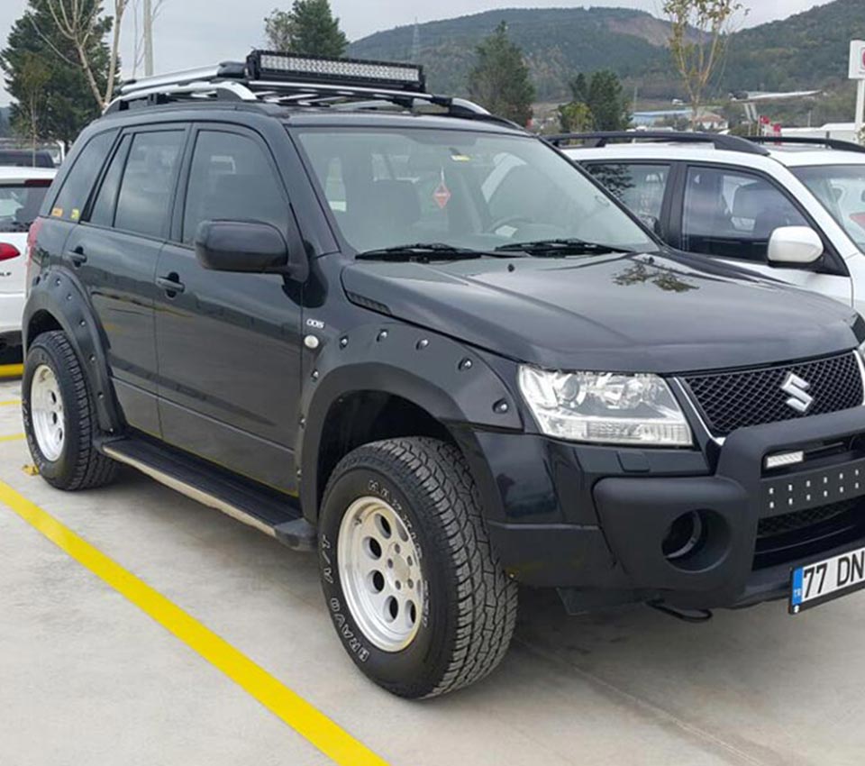 Suzuki Grand Vitara 4 (0615) Plastic Fender Flares Plastic Fender Flares