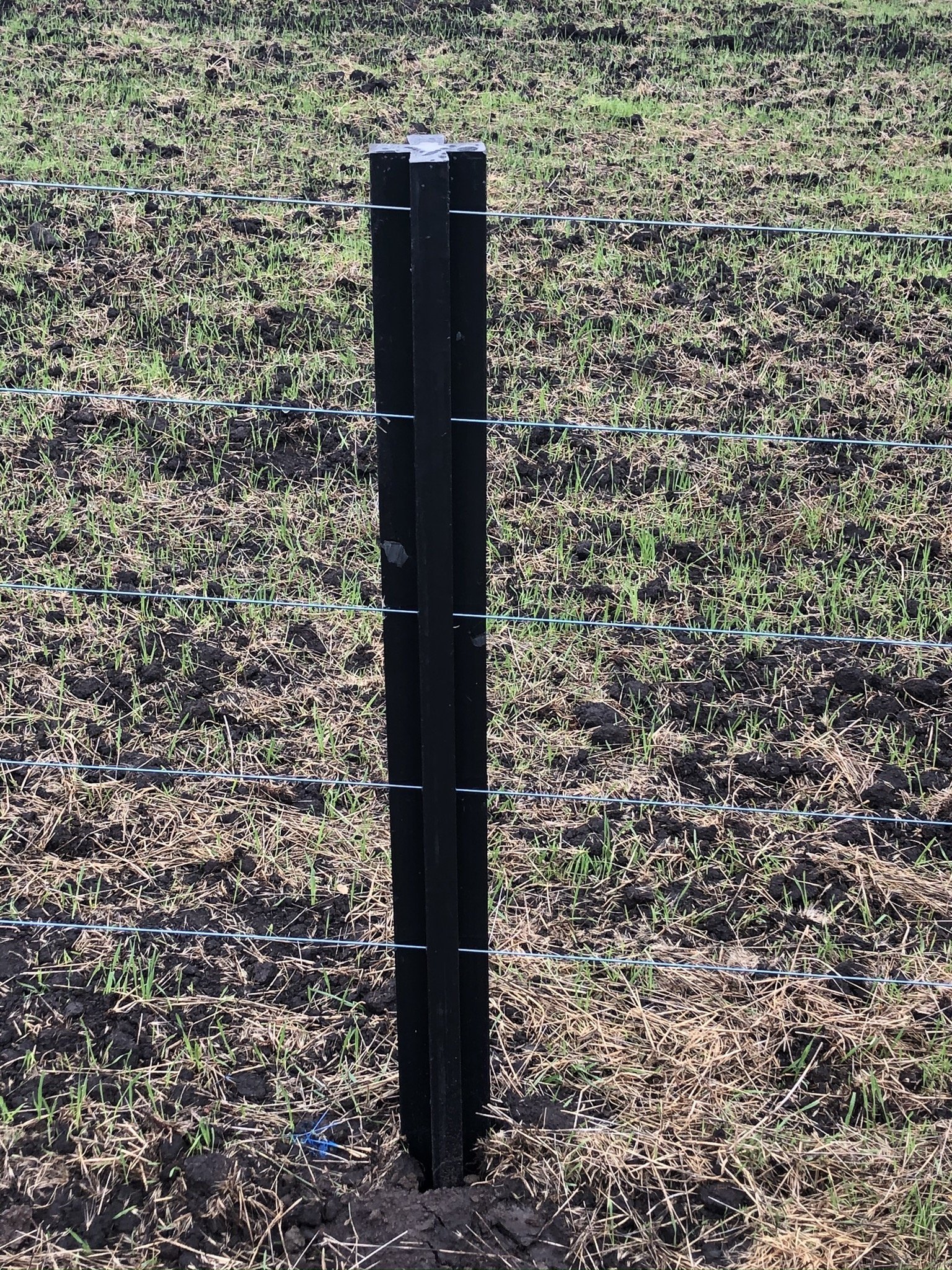 Recycled plastic fence post Plastic Forests