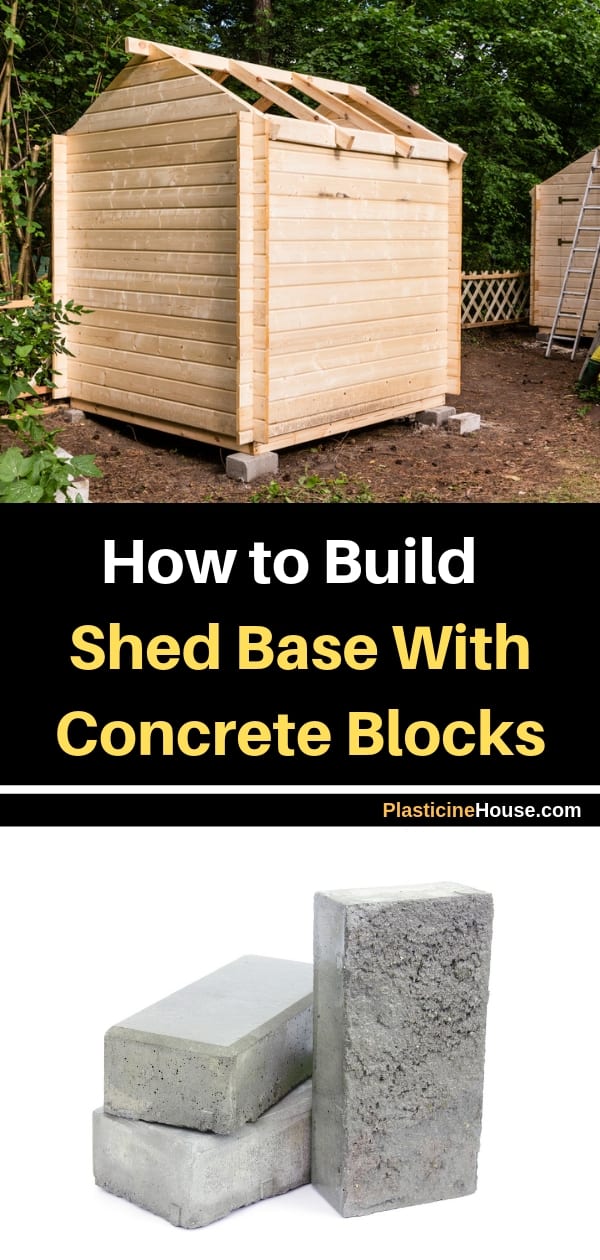 How to Build a Shed Base With Concrete Blocks Guide]