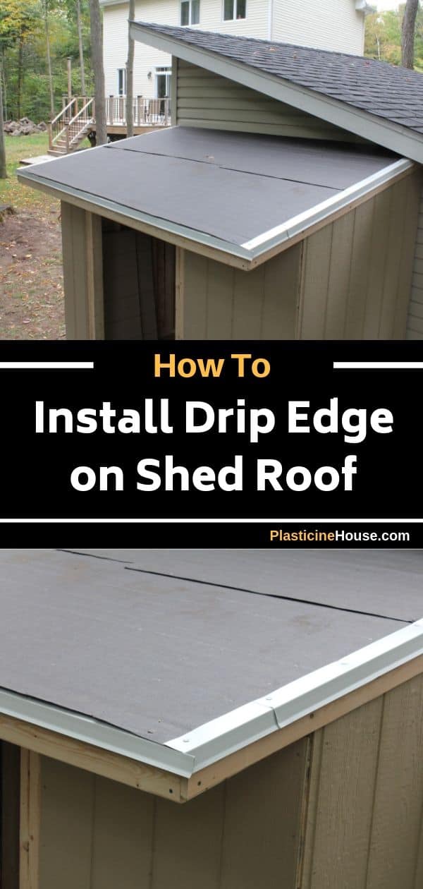 How to Install Drip Edge on Shed Roof