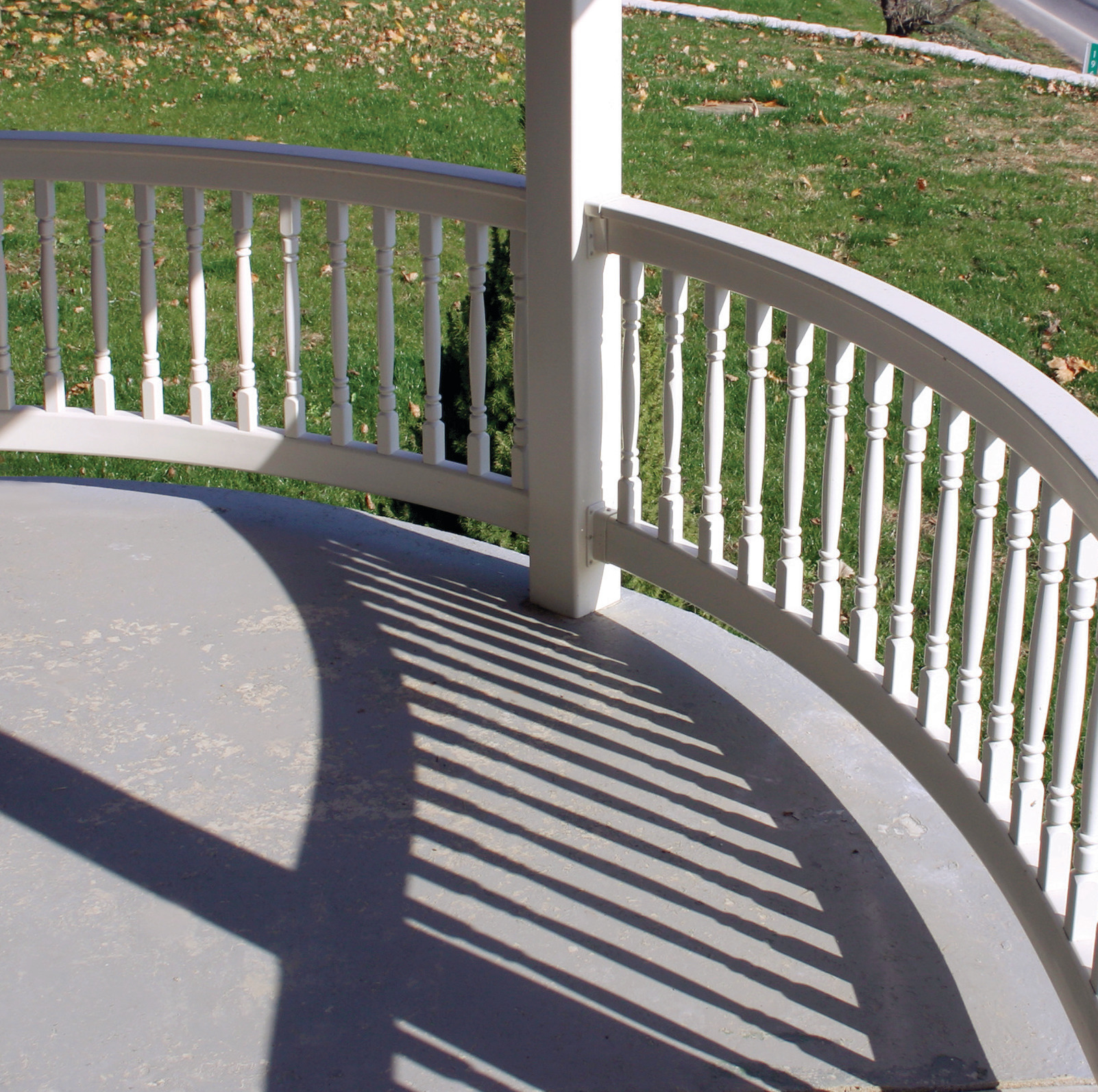 36 in Heritage Post Mounts 3000 Series Plastic Lumber Yard