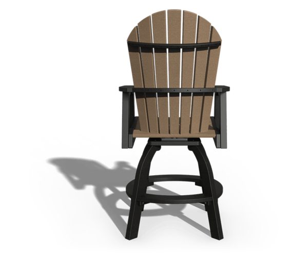 Adirondack Swivel Bar Chair Plastic Lumber Yard