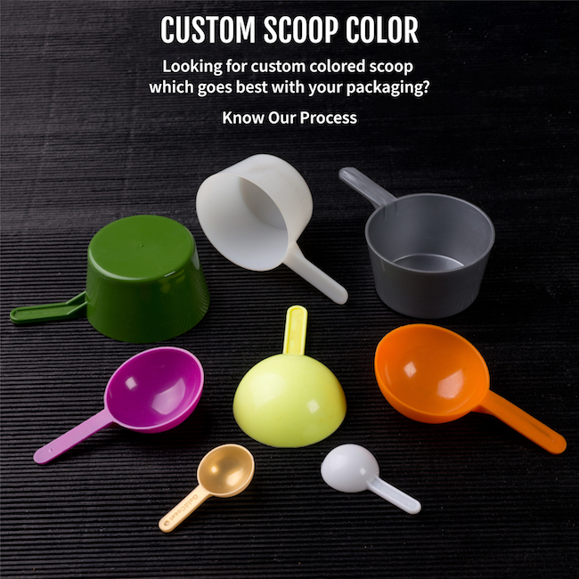 Measuring Scoops from SIzes 1 CC / ML to 250 CC / ML