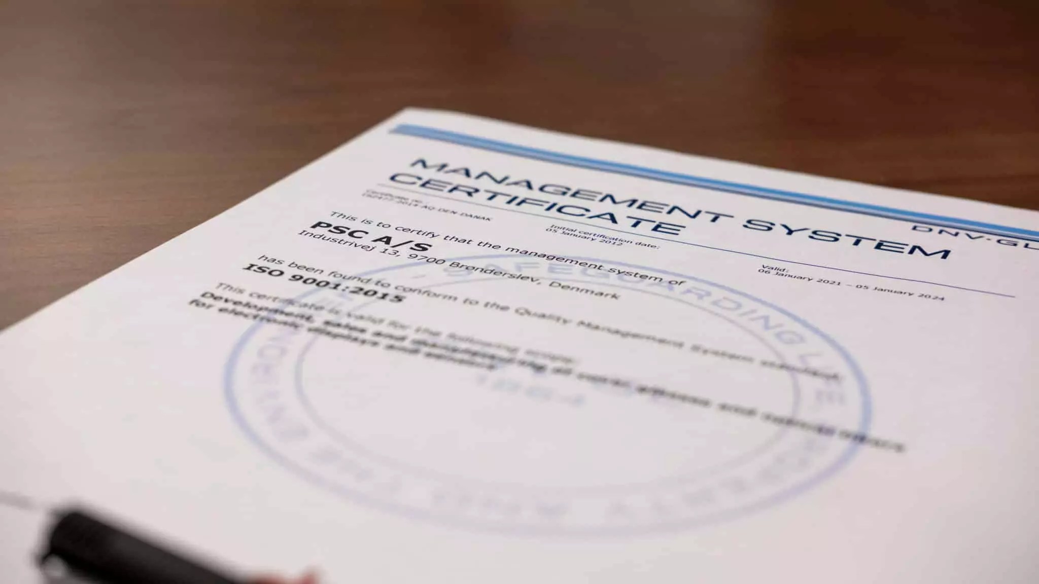 Article What does it mean to be ISO 9001 certified? PSC