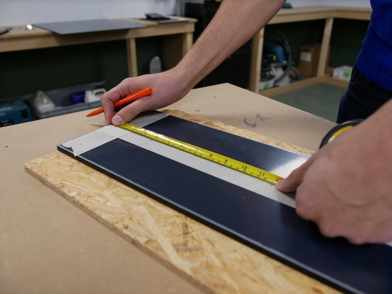 Making a coat rack from acrylic sheet DIY