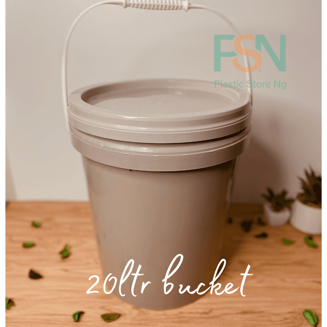 20ltr bucket (per piece) Plastic Store Nigeria