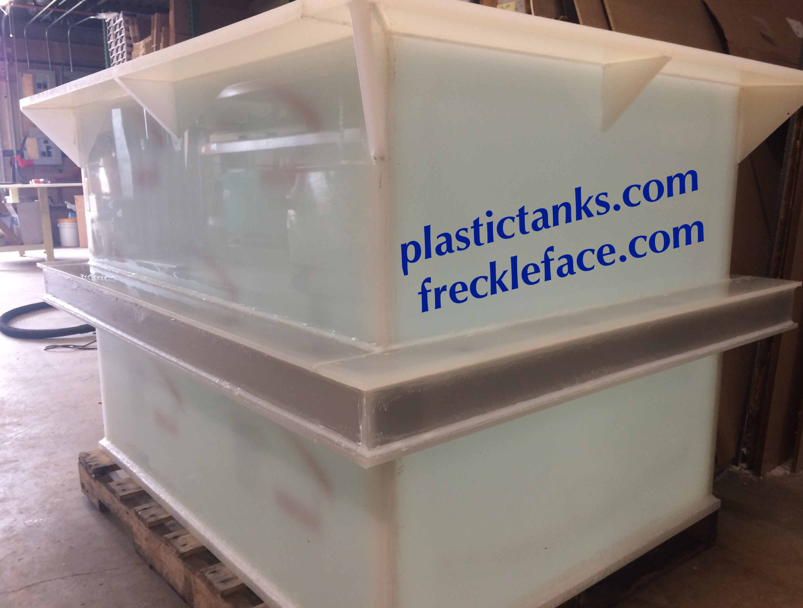 PLASTIC PLATING TANKS, POLYPROPYLENE PLATING TANKS, LARGE POLYPROPYLENE