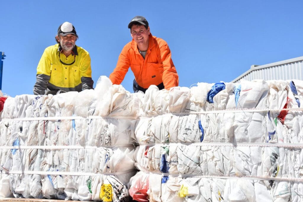 Taking plastic bag recycling to a new level Australia Plastic Waste