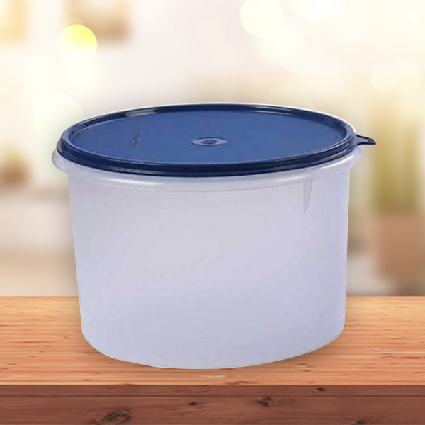 Signoraware Modular,Storewell (738), Round Plastic Container, 3.5