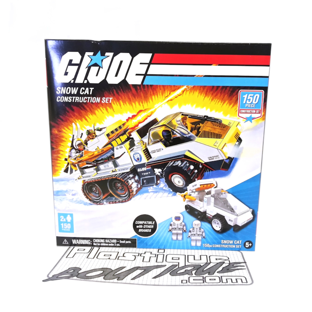 Forever Clever G.I. Joe Snow Cat Construction Set *Sealed Box* The