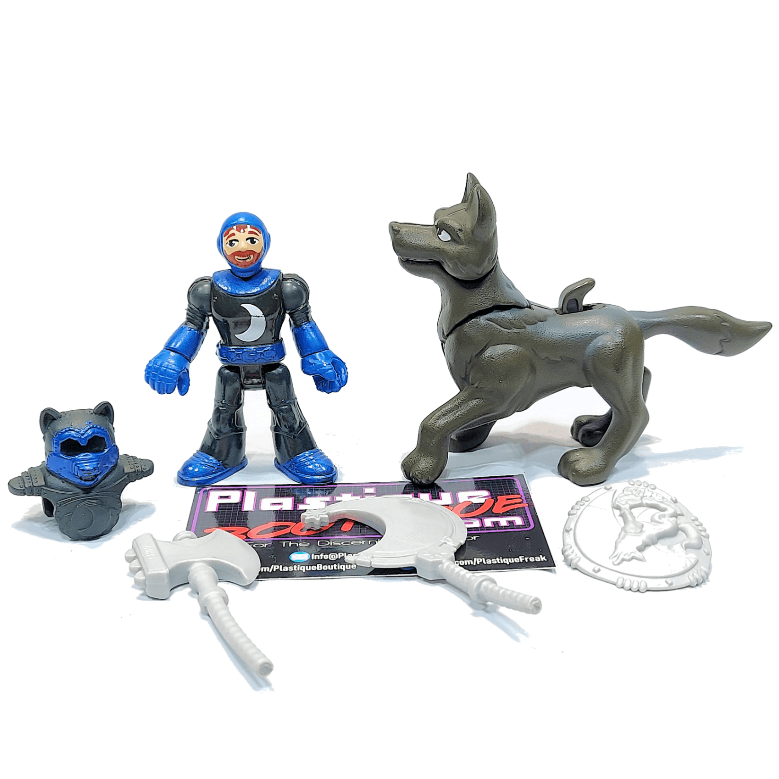 Imaginext Castle Moon Knight & Wolf The Plastique Boutique