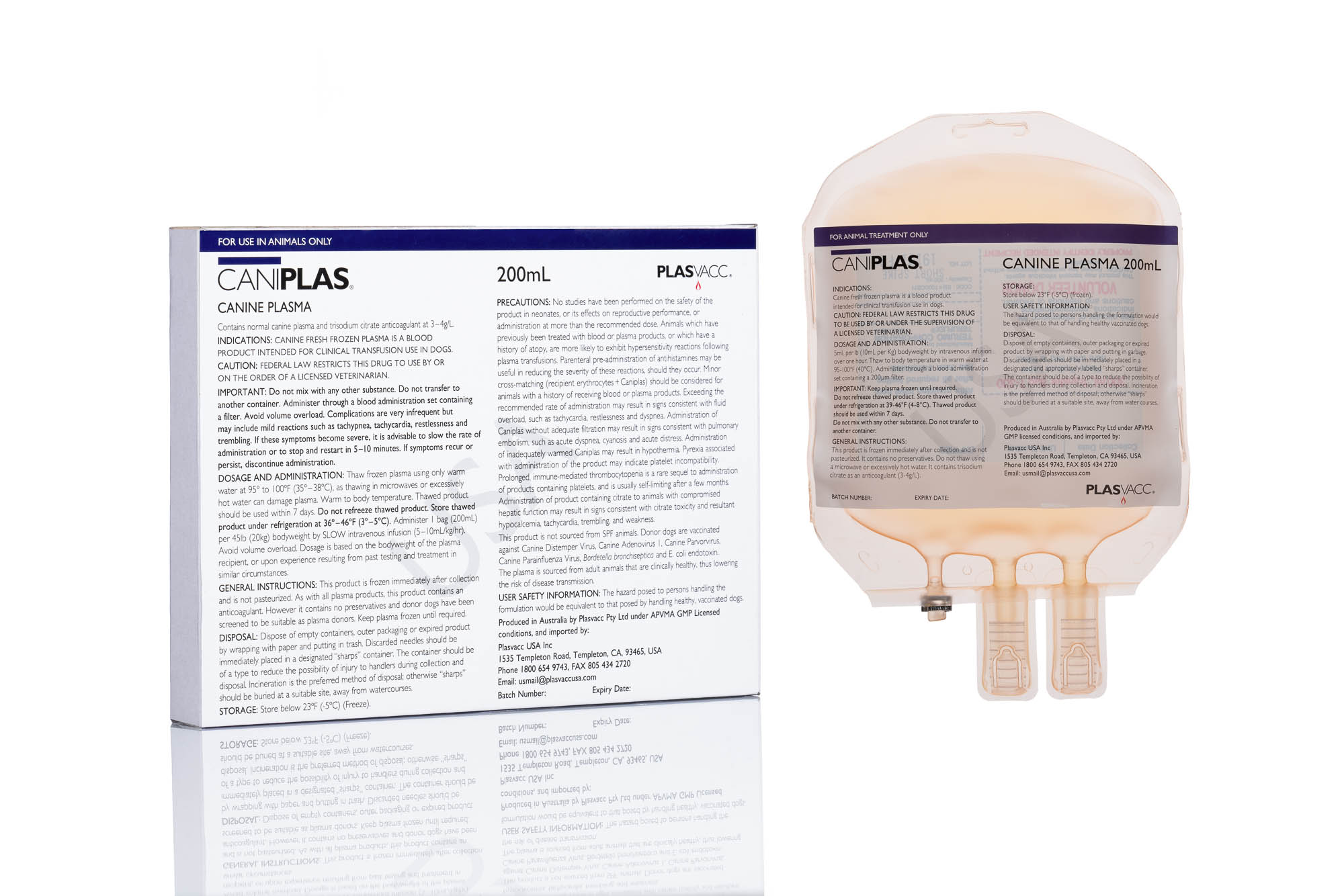 Fresh Frozen Plasma Dog