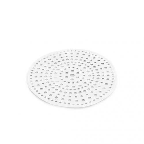 ROUND WHITE RUBBER SINK MAT Plasvidavi