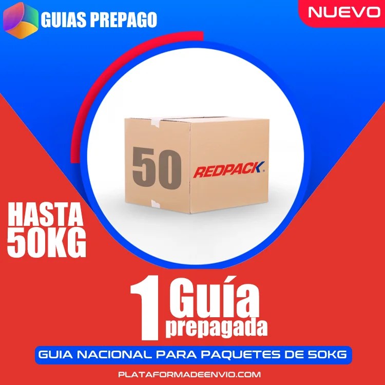 RedPack SGMHOST Plataforma de envío Guías Prepagadas / Guías