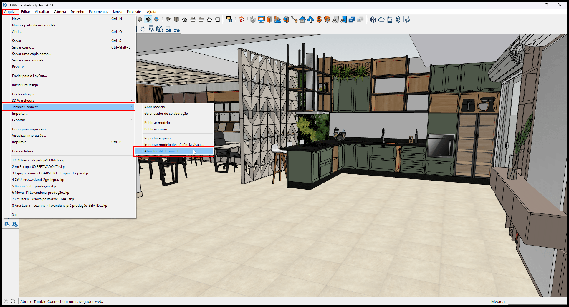 Como renderizar seu projeto em tempo real com a ferramenta Trimble