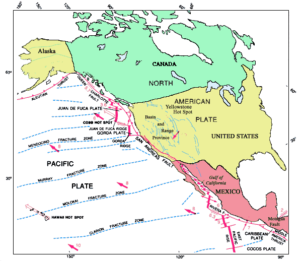 New seismic map of North America Strange Sounds