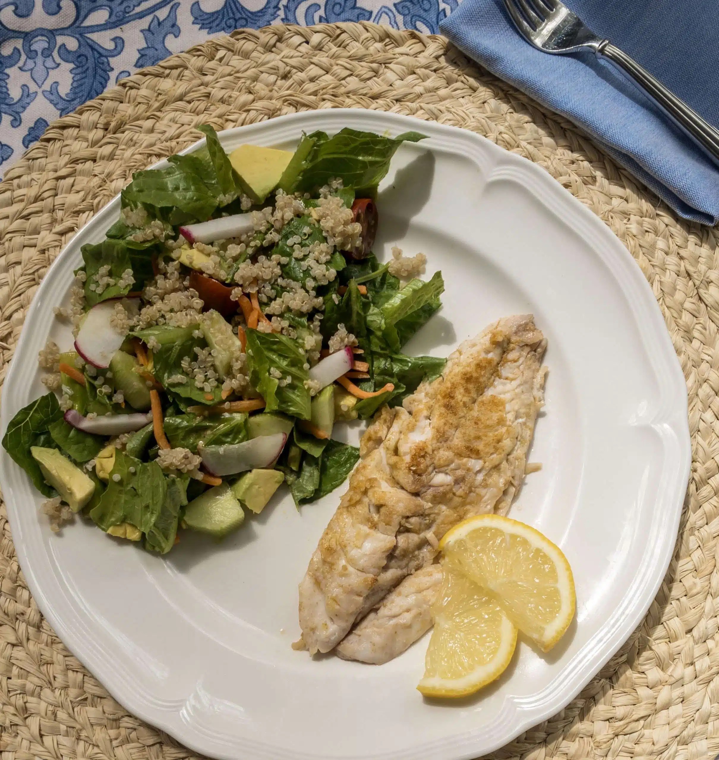 Grilled Snapper Plate43