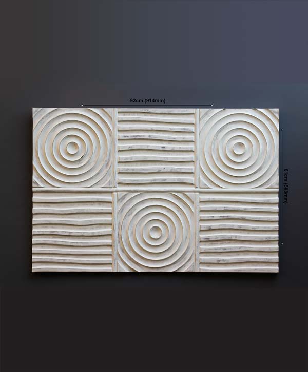 Hand Carved Wall Art Platear