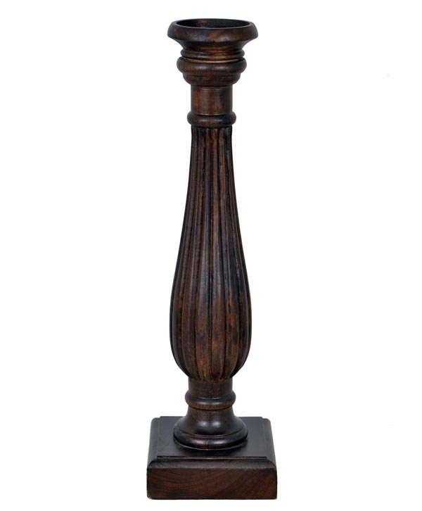 Wooden Carved Candle Stands Buy Wooden Candle Holders Online Platear