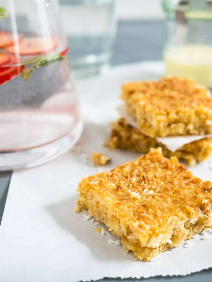 coconut squares sweetened condensed milk