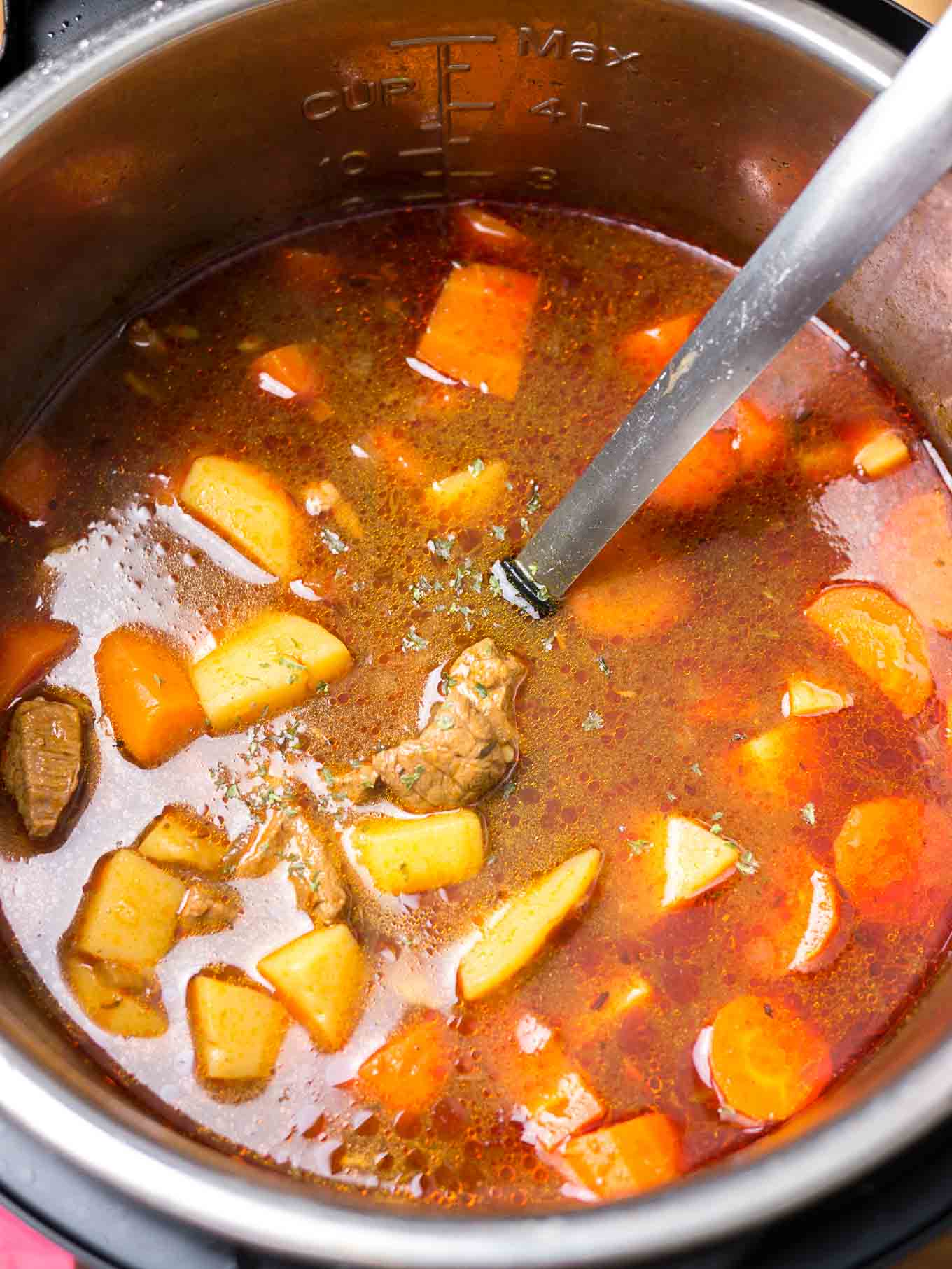 Easy Instant Pot Irish Stew (Pressure Cooker Irish Beef Stew)
