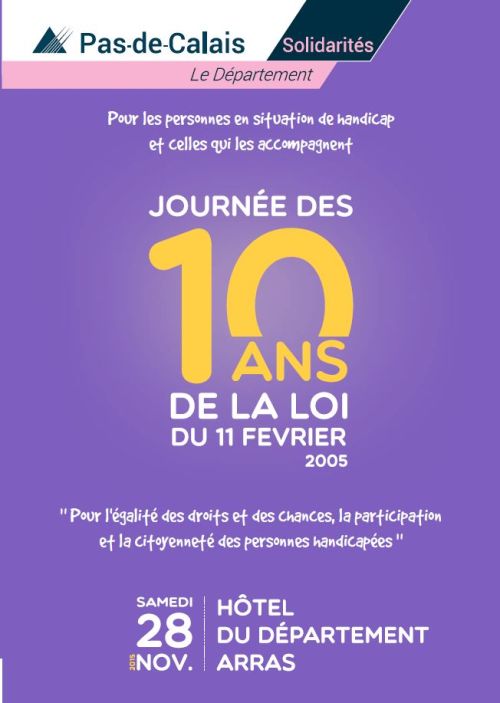 10 ans de la loi 2005 égalité des droits et des chances