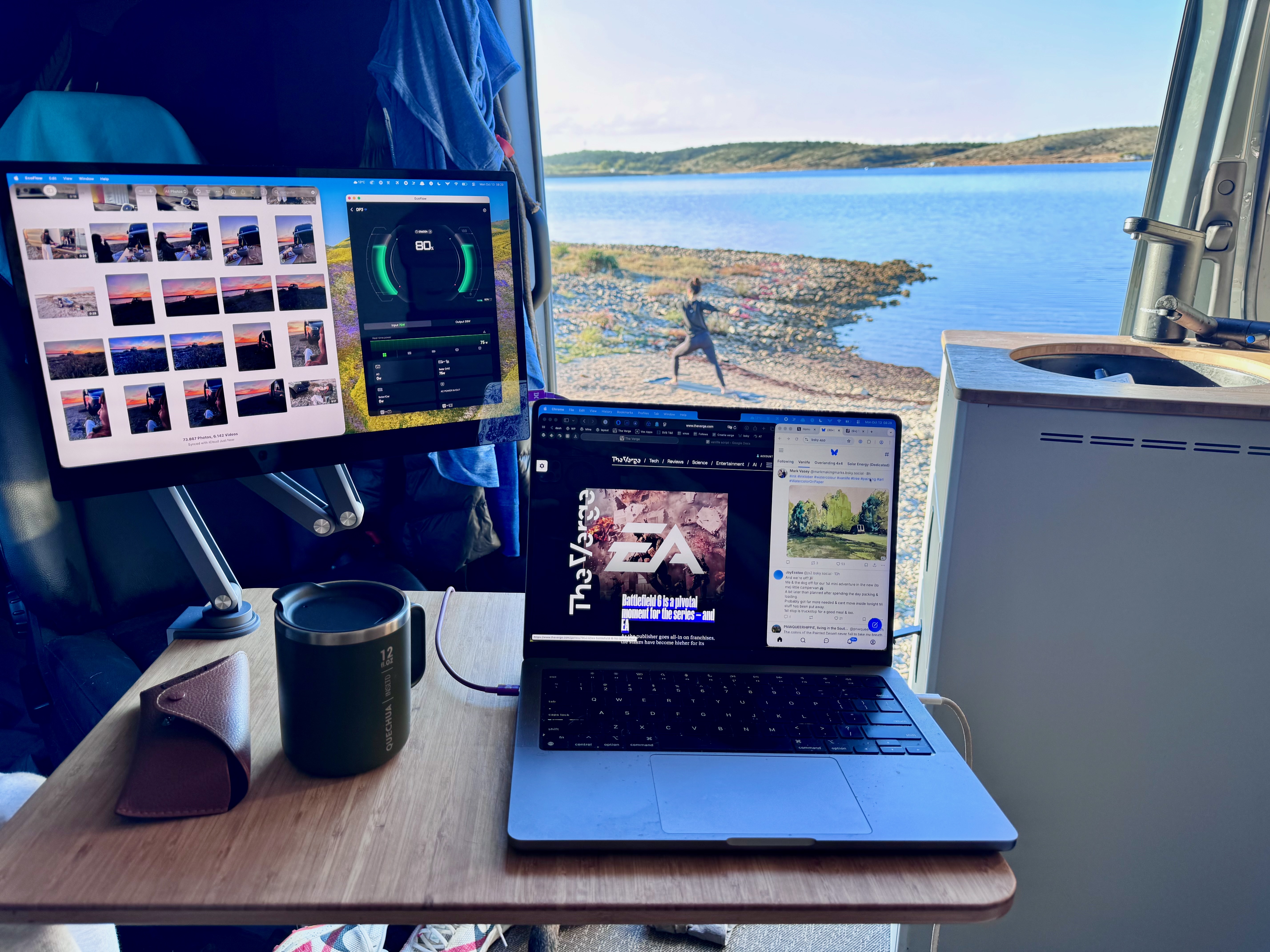 The Espresso Pro portable monitor is a revolution for remote work