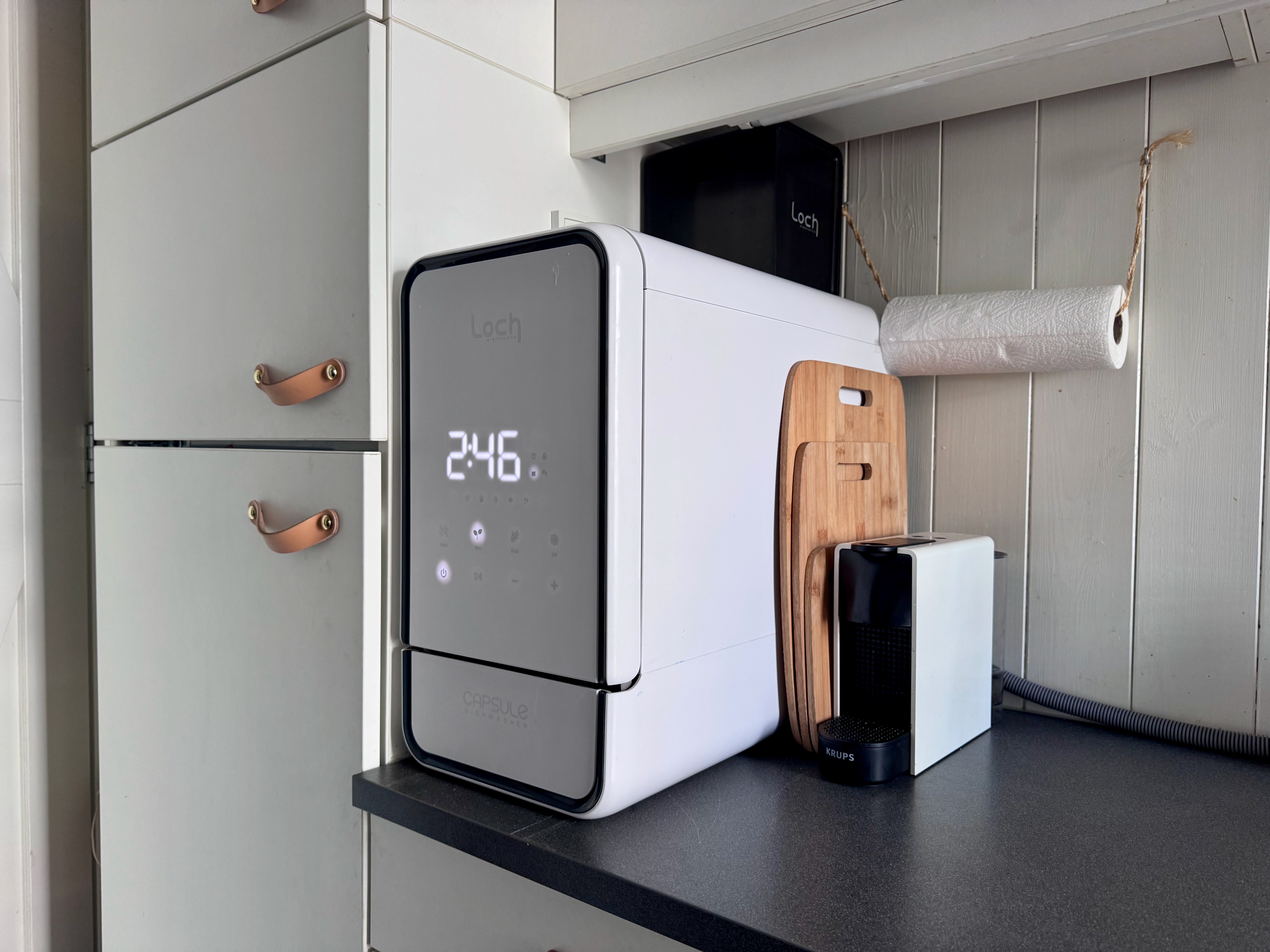 Loch’s Capsule dishwasher is small, fast, and efficient without plumbing